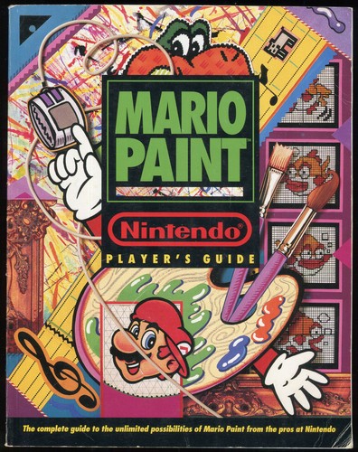Book Cover - Mario Paint Nintendo Player's Guide