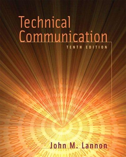 Book Cover - Technical Communication