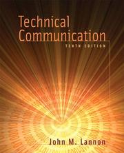 Book Cover - Technical Communication
