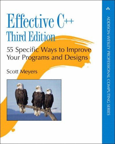 Book Cover - Effective C++