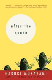 Book Cover - After the Quake