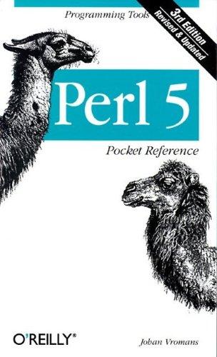 Book Cover - Perl 5 Pocket Reference