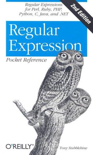 Book Cover - Regular Expression Pocket Reference