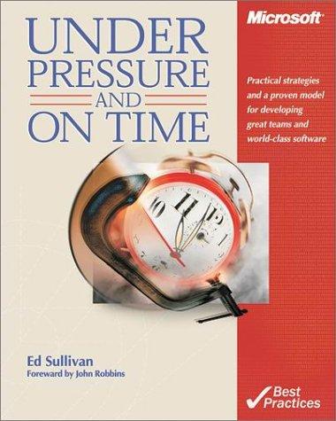 Book Cover - Under Pressure and on Time