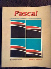 Book Cover - PASCAL: An Introduction to the Art and Science of Programming