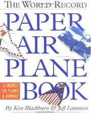 Book Cover - The World Record Paper Airplane Book