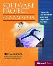 Book Cover - Software Project Survival Guide