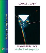 Book Cover - Fundamentals of Applied Electromagnetics