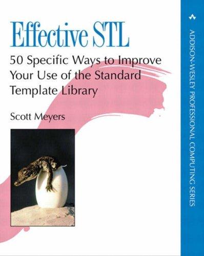 Book Cover - Effective STL
