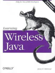 Book Cover - Learning Wireless Java
