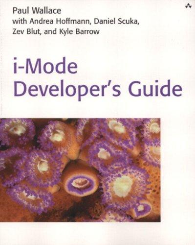Book Cover - i-Mode Developer's Guide